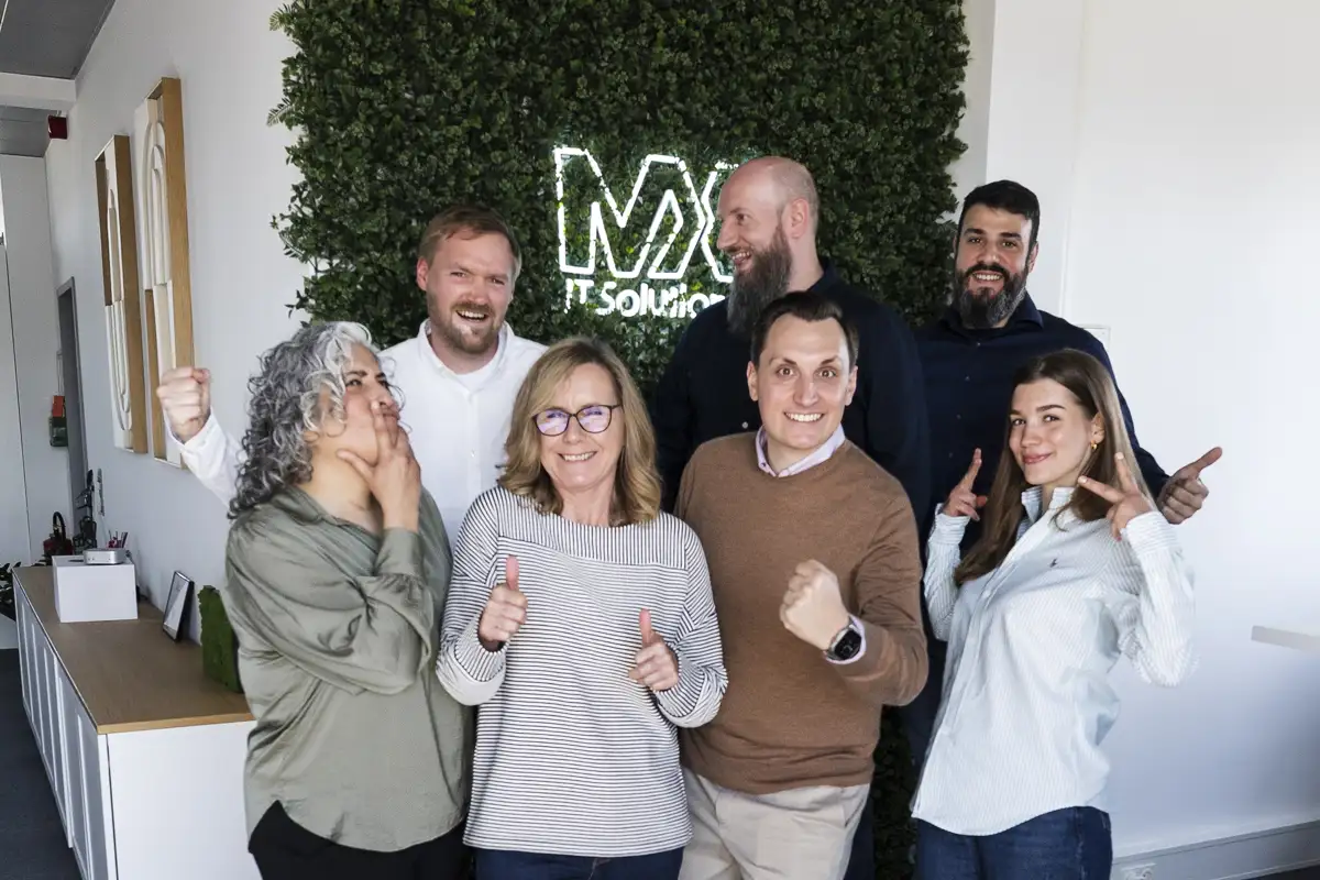 Das Team von mx-itsolutions im Frankfurter Büro